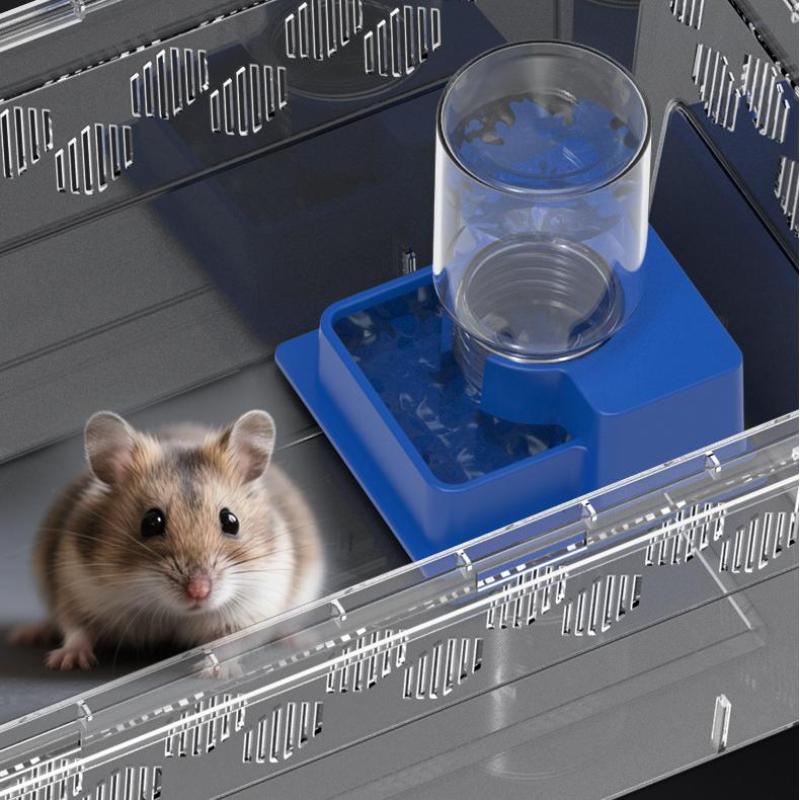 Water Dish Reptile - (BF06)Reptile Water Bottle Automatic Water Feeder