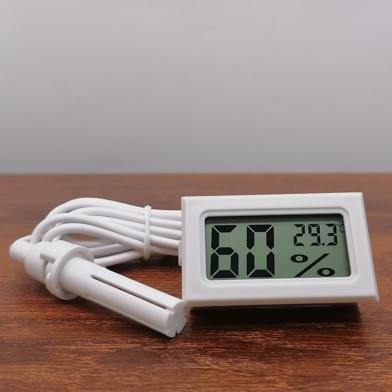 Digital Hygrometer Probe - 10pcs Embedded Temperature and Humidity Meter