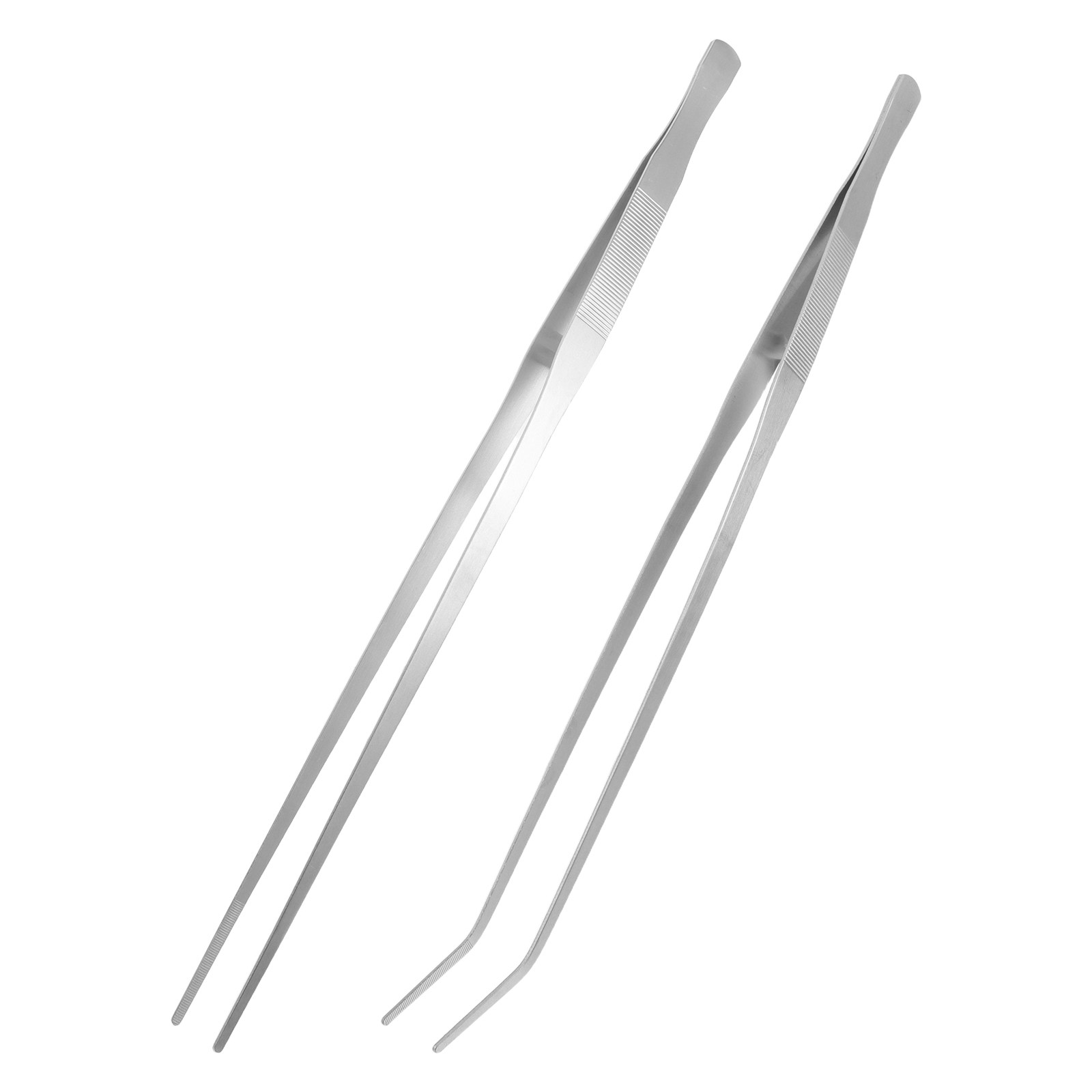 2Pcs Long Tweezers Stainless S - огляд і ціна Feeding Tong Stainless