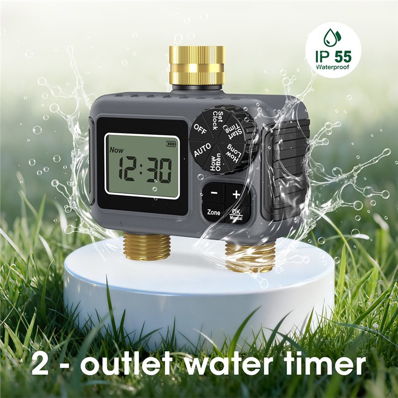 AY14 -Dual Outlets Automatic I - огляд і ціна Timer Dual Outlet