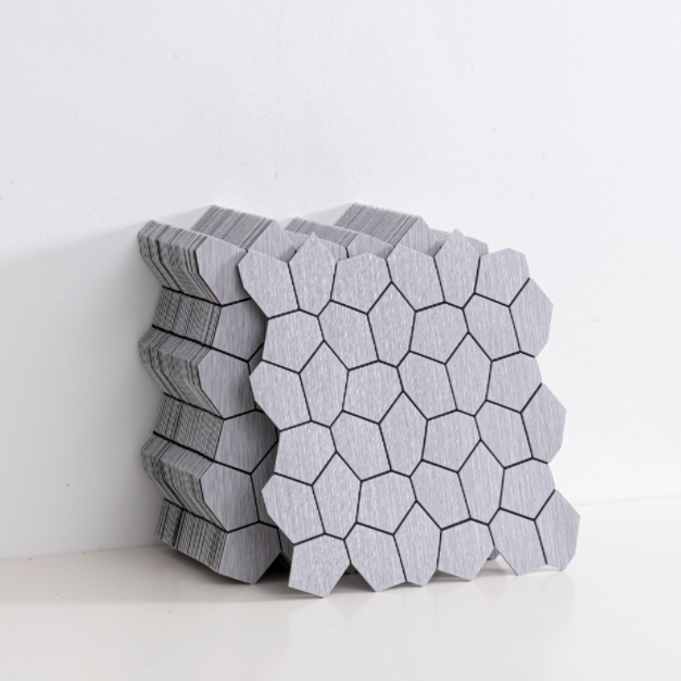 Minimalist Hexagonal Brushed S - огляд і ціна Pvc Panel Background