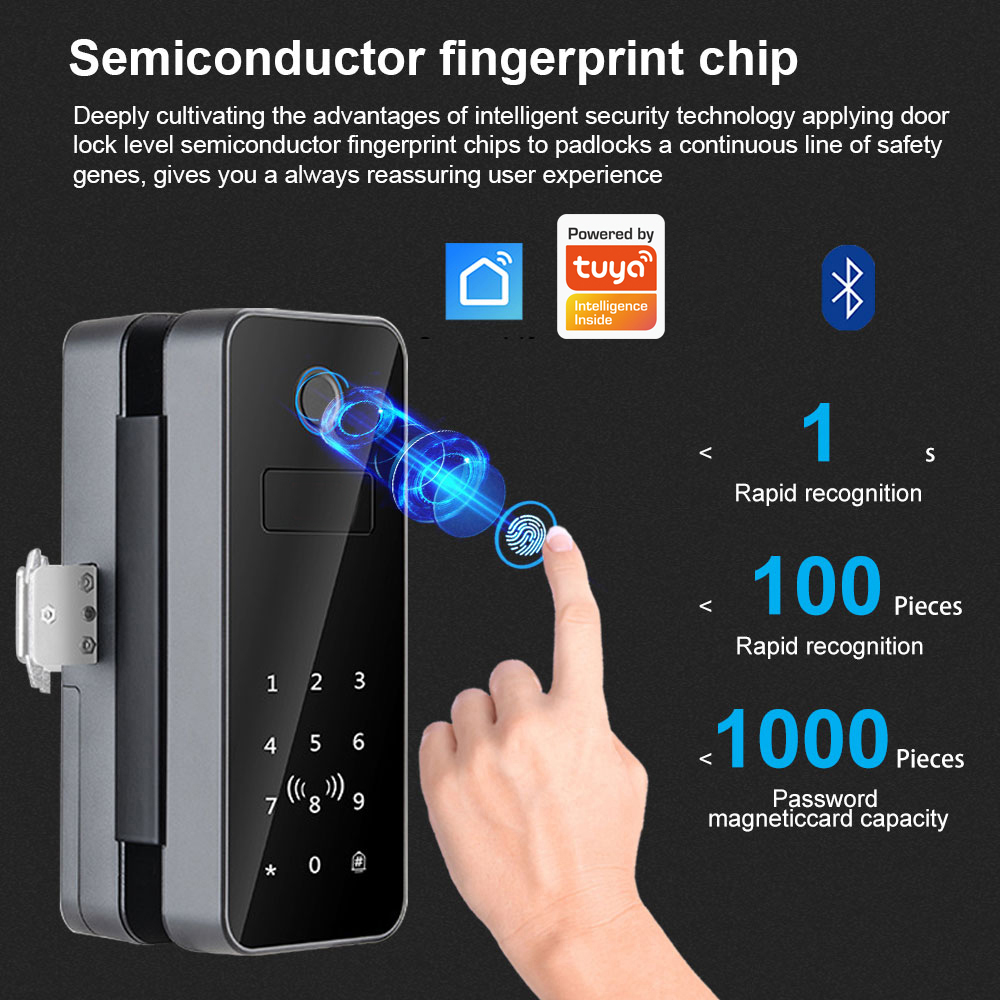 Intelligent Lock Glass Door Pa - огляд і ціна Glass Door Hinge