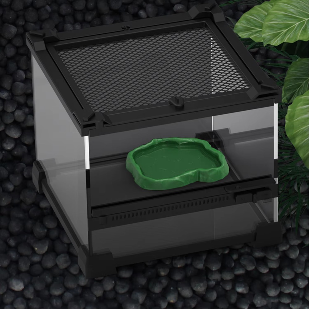 New ABS Resin Reptile Feeder B - огляд і ціна Water Dish Reptile