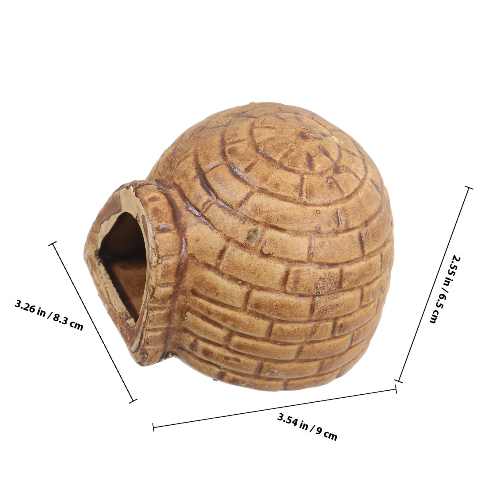 Premium Ceramic Aquarium Hides - огляд і ціна Hide Cave Ceramic