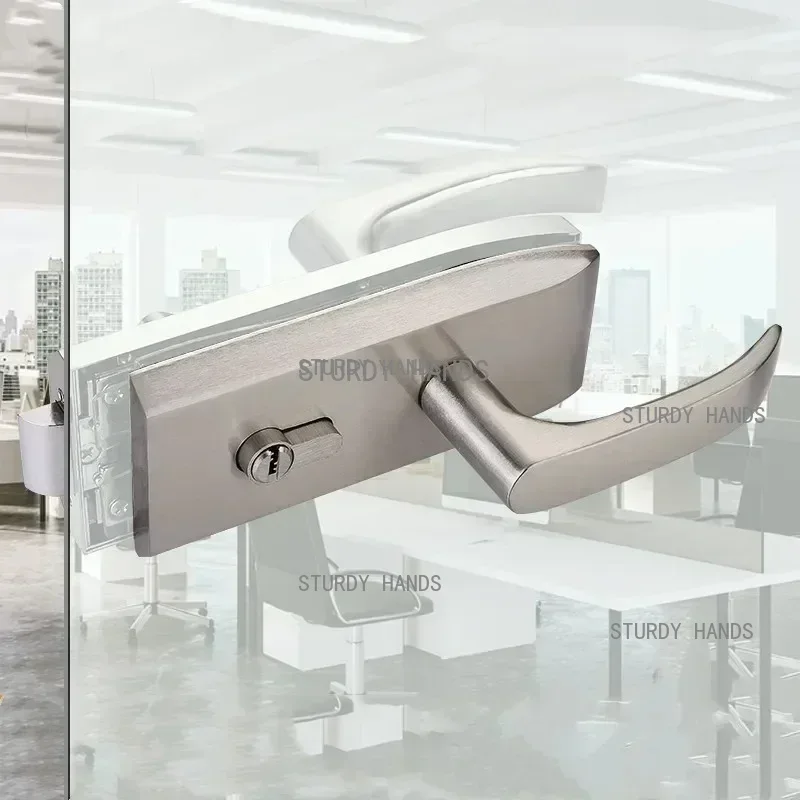 Office Glass Door Lock Bathroo - огляд і ціна Glass Door Hinge