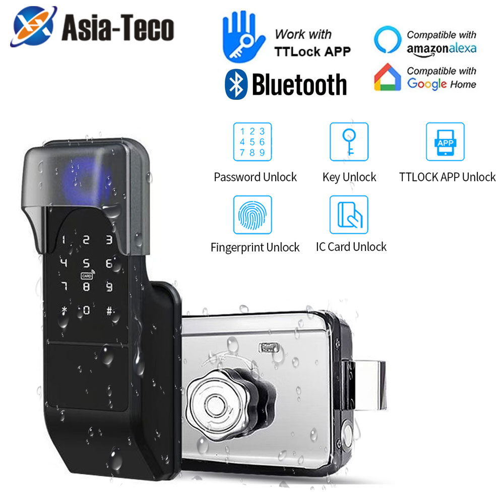 IP65 Waterproof TTLock Fingerp - огляд і ціна Glass Door Hinge