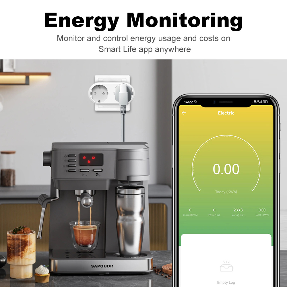 WiFi Smart Plug Dual Outlet 16 - огляд і ціна Timer Dual Outlet