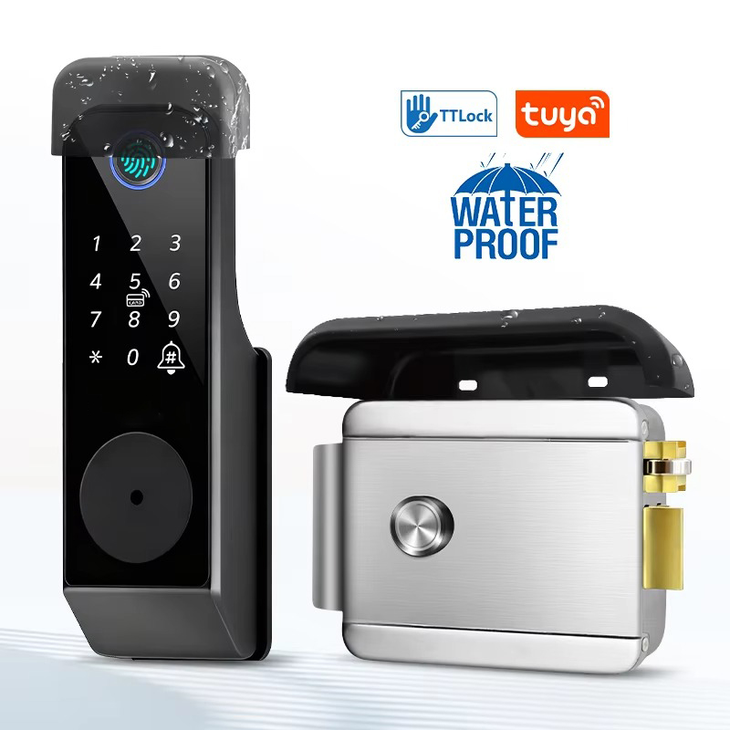 Waterproof Fingerprint Lock Tu - огляд і ціна Glass Door Hinge