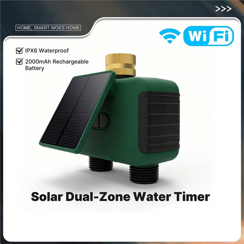A25F-Tuya Wifi Smart Solar Dua - огляд і ціна Timer Dual Outlet