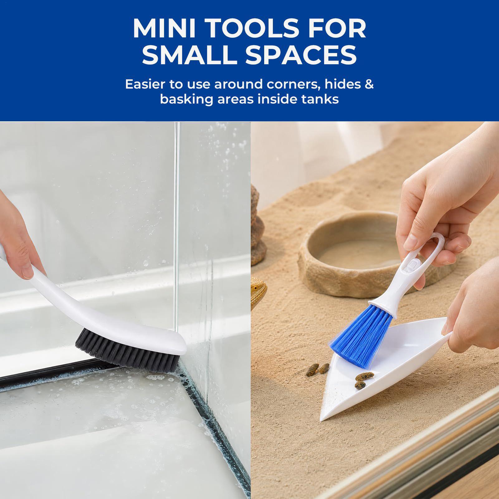 Reptile Tank Cleaning Kit With - огляд і ціна Feeding Tong Stainless
