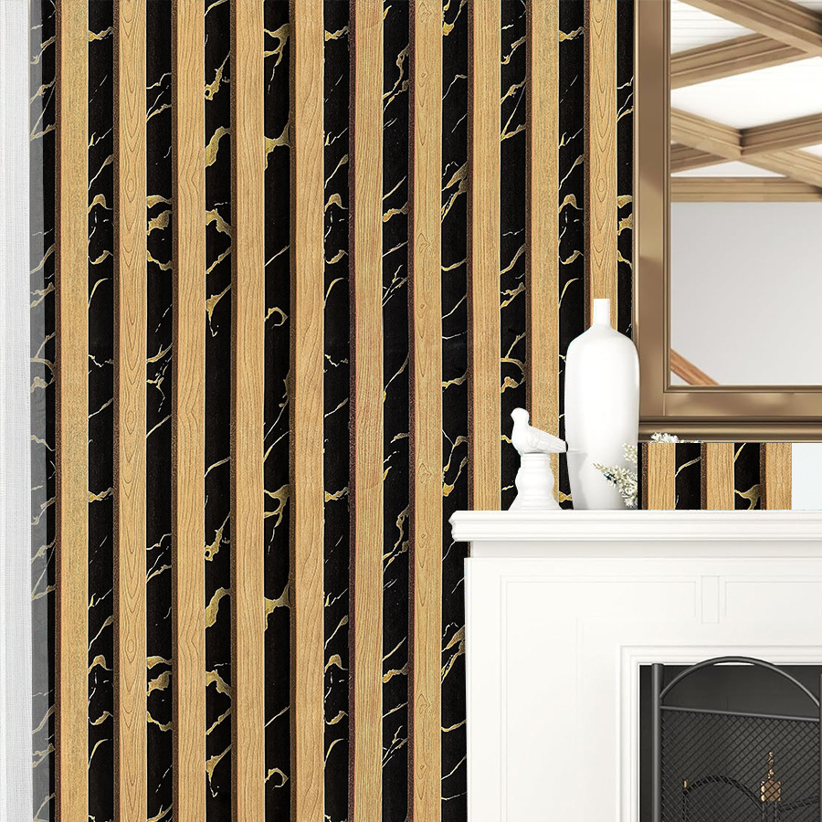 Yellow Grid Striped Self-adhes - огляд і ціна Pvc Panel Background