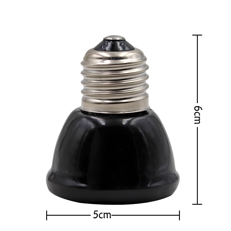 Black Mini Pet Heating lamp In - огляд і ціна Ceramic Heat Emitter