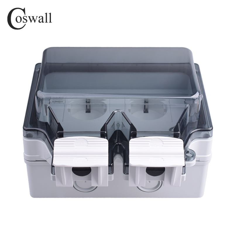 Coswall Tuya Wifi Yandex Alice - огляд і ціна Timer Dual Outlet