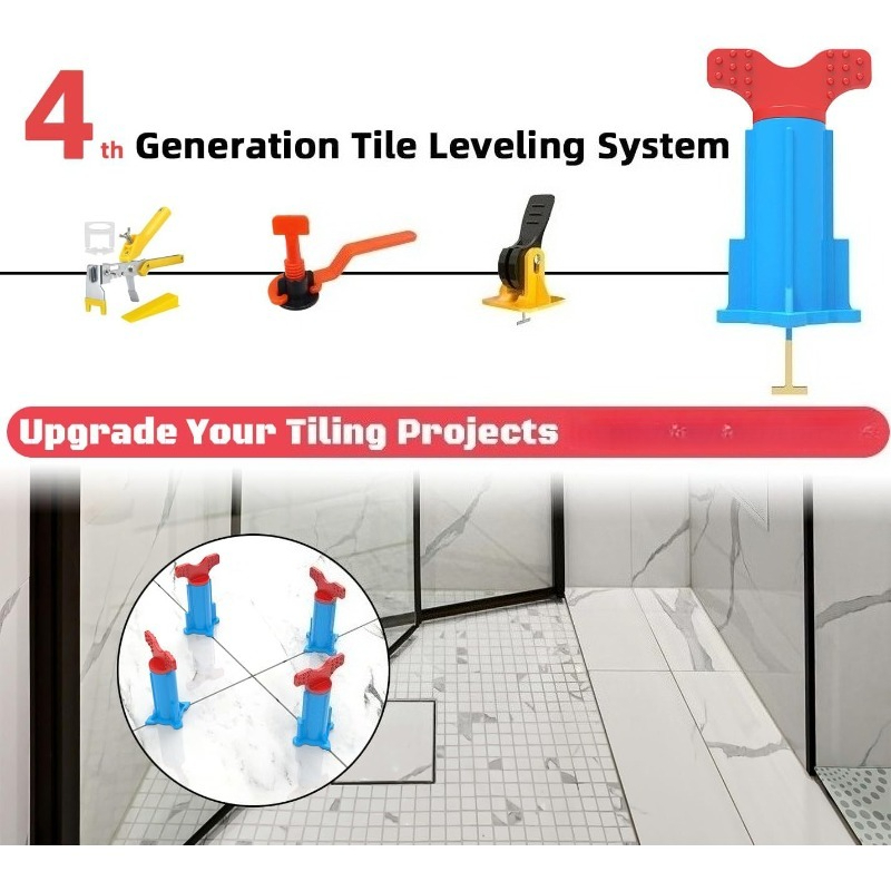 40Pcs New Design Tile Leveling - огляд і ціна Ceramic Tile Floor