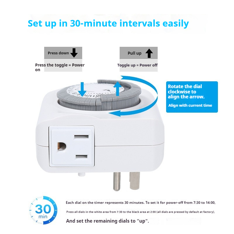 US SPEC/PLUG Standard Certific - огляд і ціна Timer Dual Outlet