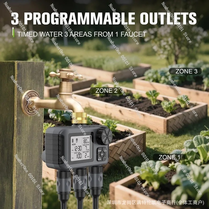 3 Outlet Large Screen Automati - огляд і ціна Timer Dual Outlet