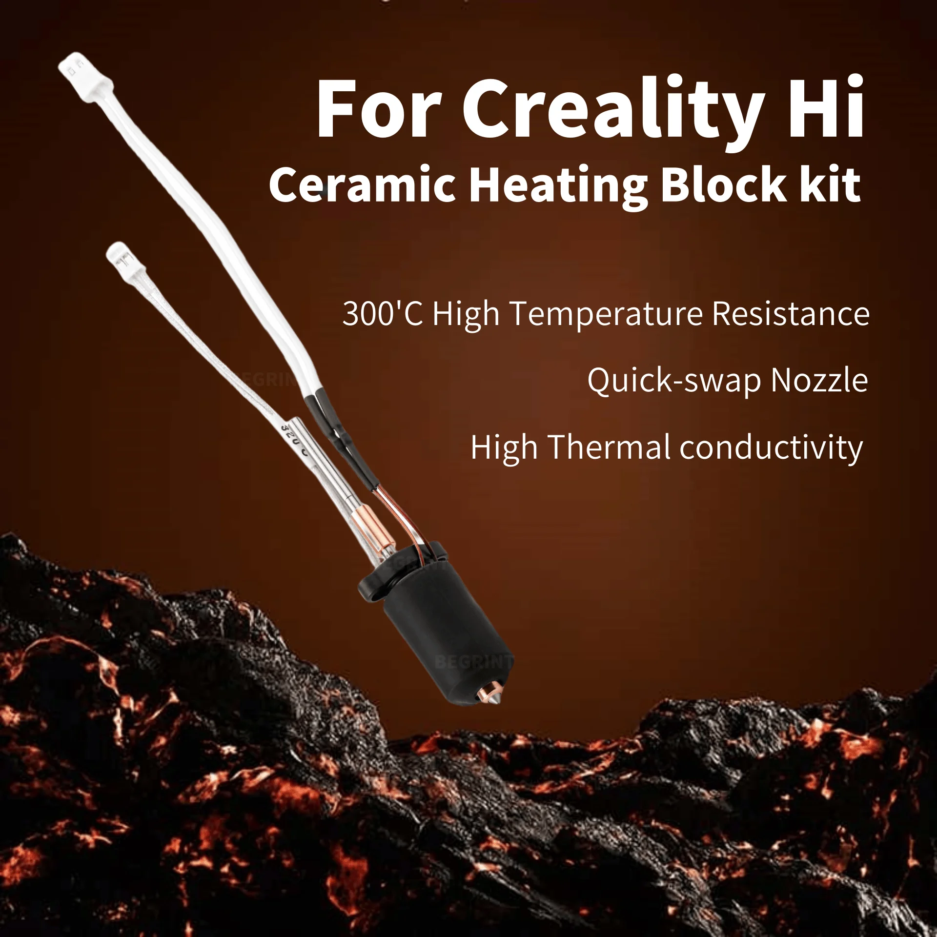 High Temp Ceramic Heater Hoten - огляд і ціна Ceramic Heat Emitter