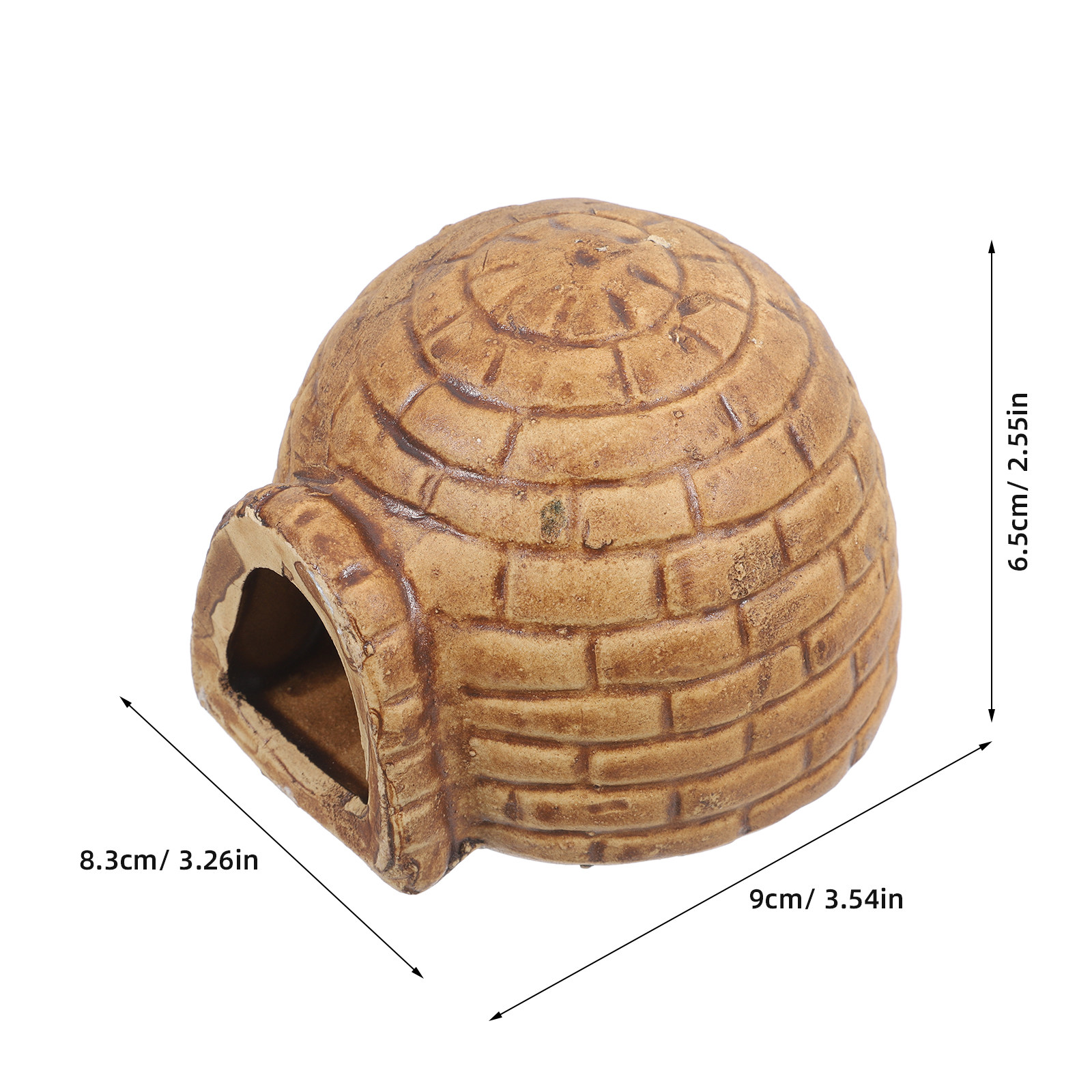 Aquarium Fish Shelter Ceramic  - огляд і ціна Hide Cave Ceramic
