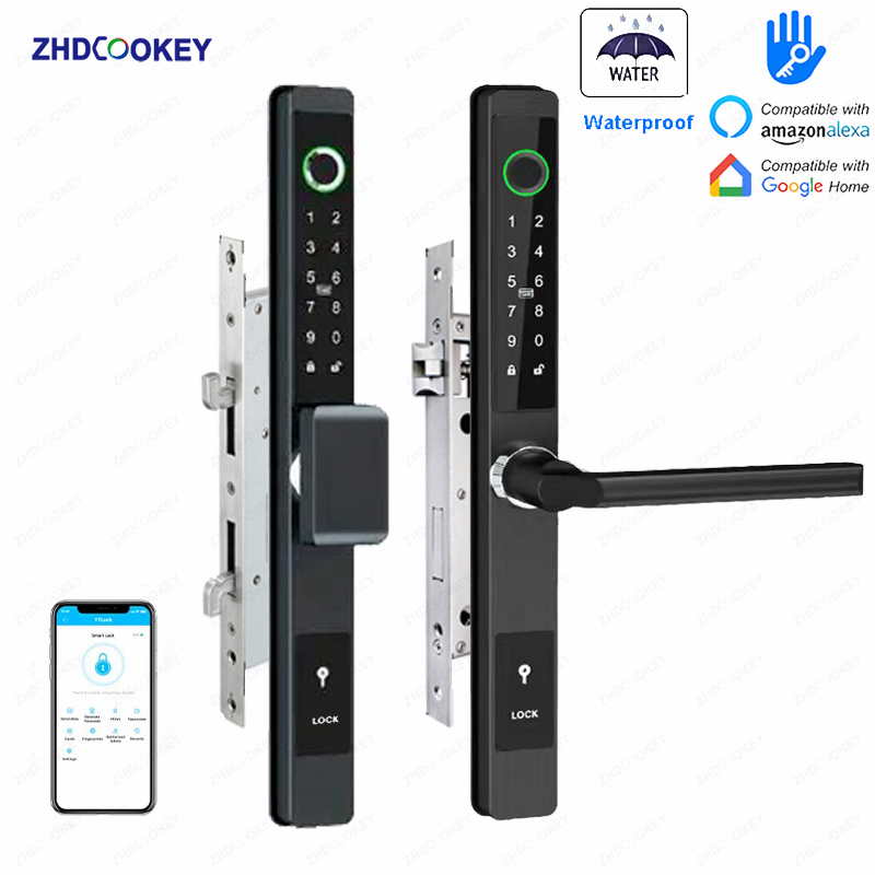 ZHDCOOKEY Biometric Digital Do - огляд і ціна Glass Door Hinge