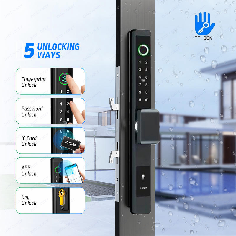 ZHDCOOKEY Biometric Digital Do - огляд і ціна Glass Door Hinge