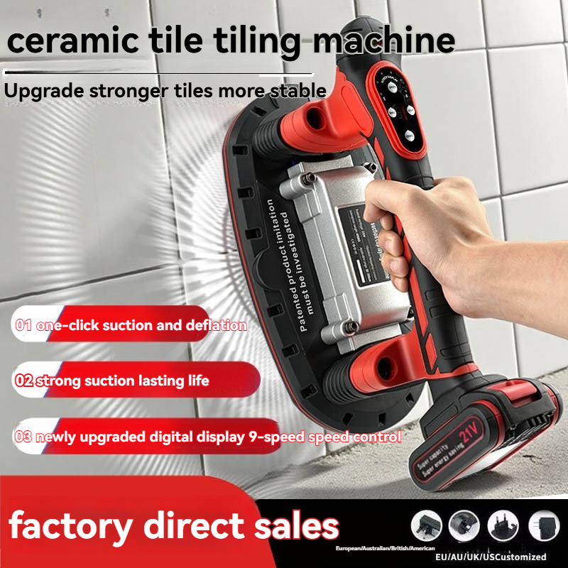 9 Gears Adjustable Tile Vibrat - огляд і ціна Ceramic Tile Floor