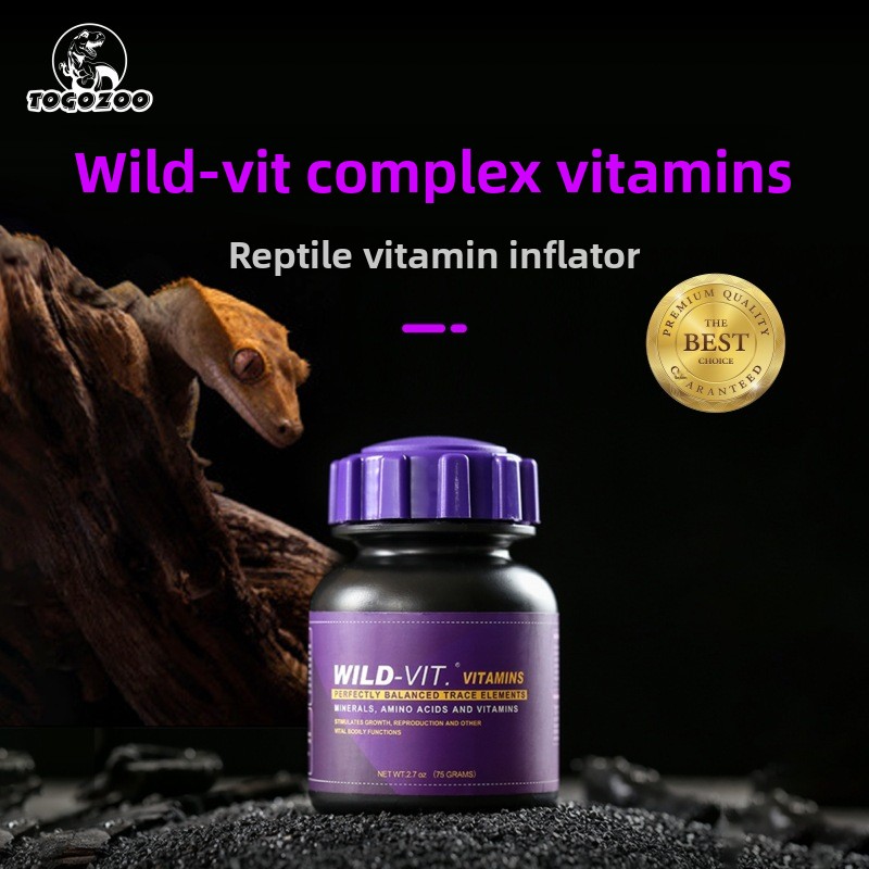 TOGOZOO WILD-VIT Reptile Calci - огляд і ціна Calcium Powder Reptile