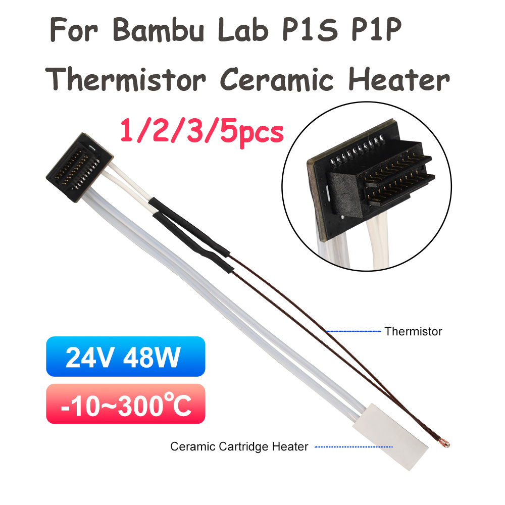 For Bambu Lab P1S P1P Thermist - огляд і ціна Ceramic Heat Emitter