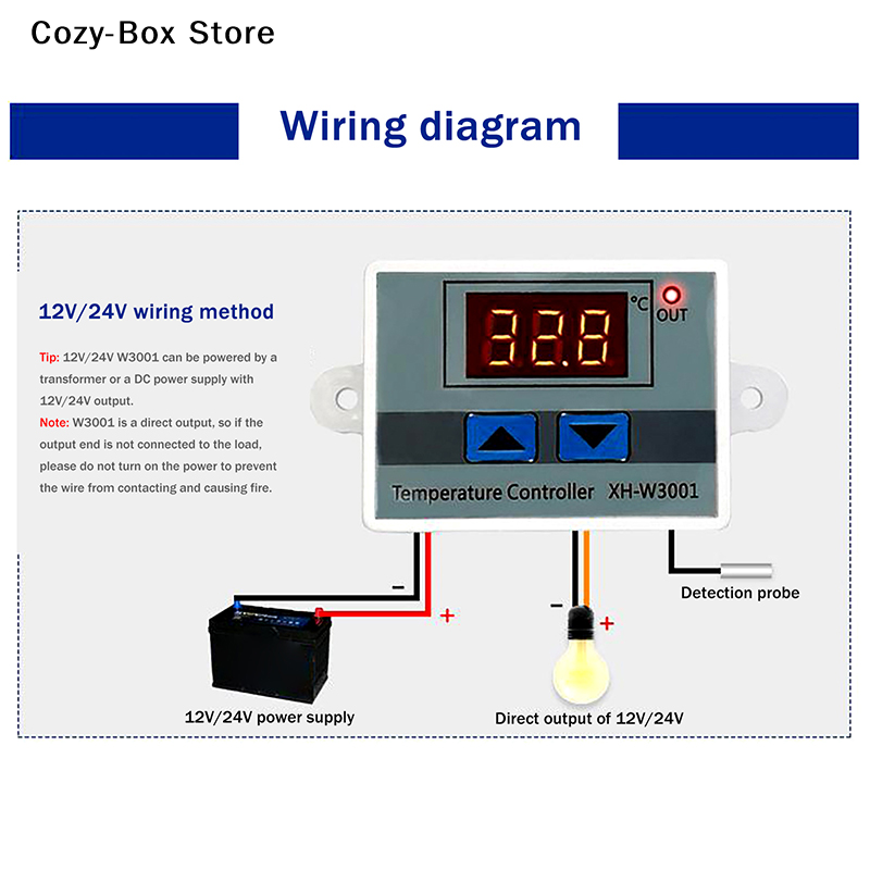 [ZY]12V 24V 220V Humidistat Hy - огляд і ціна Digital Hygrometer Probe