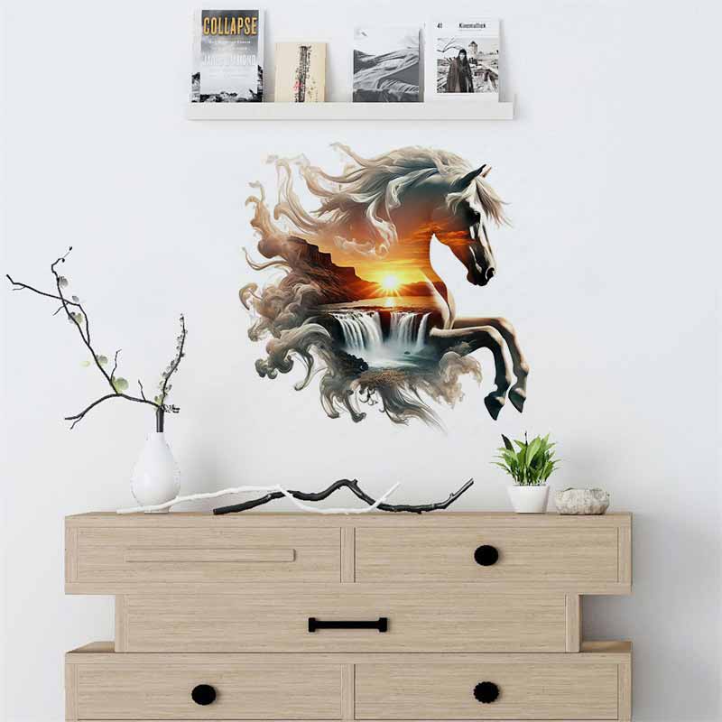 Majestic Horse Nature Stickers - огляд і ціна Pvc Panel Background