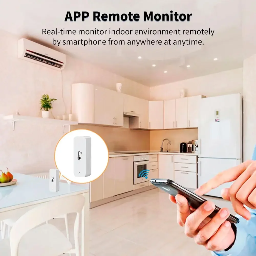 Smart Zigbee 3.0 Temperature H - огляд і ціна Digital Hygrometer Probe