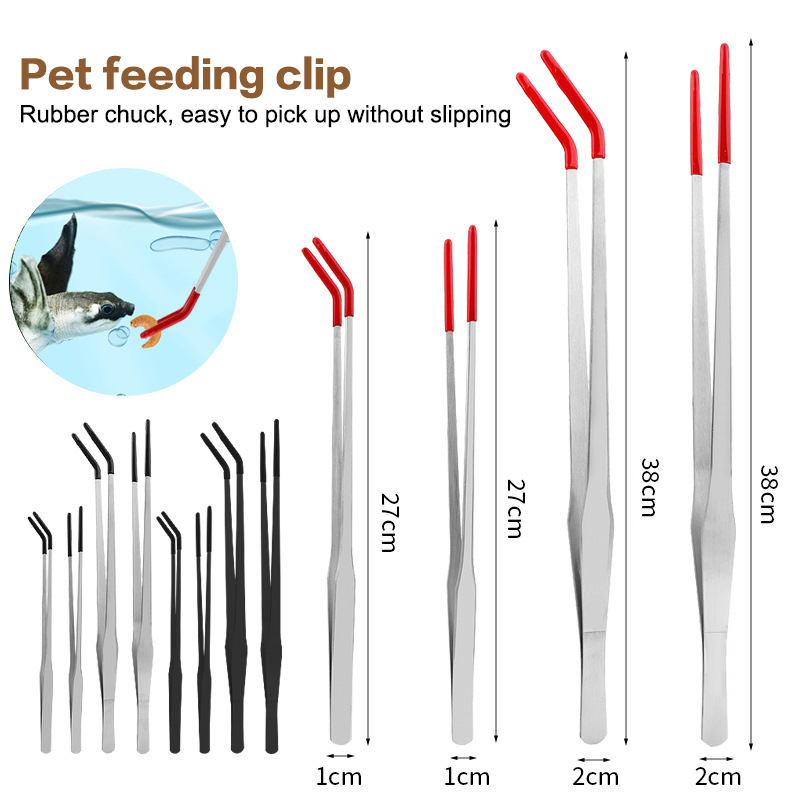 Hot Stainless Steel Reptile Wi - огляд і ціна Feeding Tong Stainless